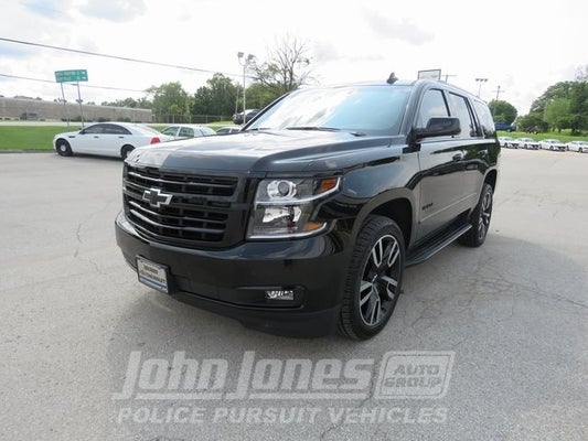 2019 Chevrolet Tahoe Premier with Police Upfit Front Black Exterior